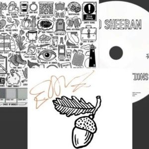 Ed Sheeran Autumn Variantions Signed CD SEALED